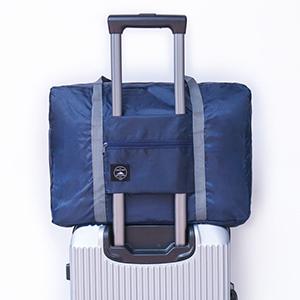 Sportenduffel Zak, Vouwbare Opslagzak, Toiletry Make-up, Katoenen van het de Zakcanvas van de Reisschouder Zakken met Ritssluitingen 7