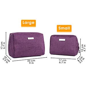 Organisator van Skincare van de reismake-up de Kosmetische, Toiletry Zak, Vouwbare Duffel Zak, Veelvoudige Opslagcompartimenten 10