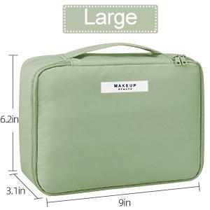 Organisator van Skincare van de reismake-up de Kosmetische, Toiletry Zak, Vouwbare Duffel Zak, Veelvoudige Opslagcompartimenten 0