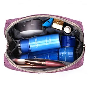 Organisator van Skincare van de reismake-up de Kosmetische, Toiletry Zak, Vouwbare Duffel Zak, Veelvoudige Opslagcompartimenten 11