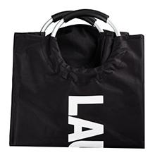 Het wassen belemmert de Beste Vuile Kar van de Wasmandwasserij met Handvat, Opvouwbare Wasmand Gemakkelijke Opslag 4