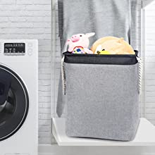 Opslagkubus, de Stapelbare Mand van de Wasmandenhoek, de Grote Organisator For Clothes Toys van Opslagmanden 6