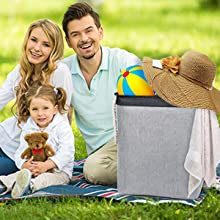 Opslagkubus, de Stapelbare Mand van de Wasmandenhoek, de Grote Organisator For Clothes Toys van Opslagmanden 7