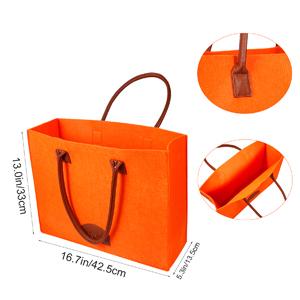 De kruidenierswinkel doet Opnieuw te gebruiken Eco-het Winkelen Grote Zakken in zakken Gemaakt door de Gevoelde Zakken van de Stoffenopbrengst Modieuze Reis Tote Bag Gray 1