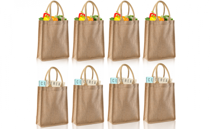 Van de Jutetote bag full gusset with van jutetote bags bulk laminated interior Binnen de Ritssluitingszak, DIY Art Crafts 14