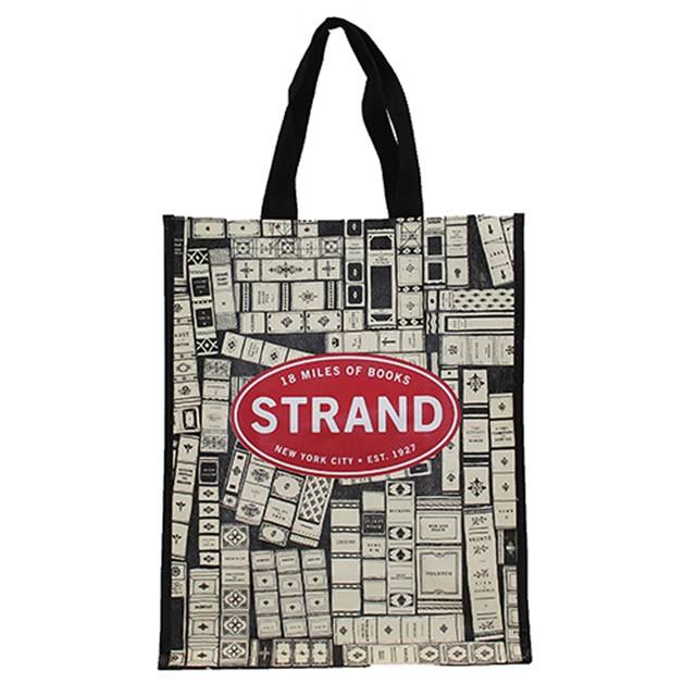 Lamineerde de Eco Vriendschappelijke stof Handvat, Pp Geweven Tote Bag, RPET Met een laag bedekte Vouwbare Rekupereerbare het Winkelen handige Zakken 5